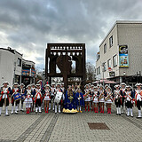 begleitet vom Musikcorps der Stadtsoldaten Meckenheim