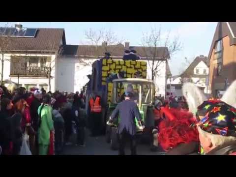Lilien I.: Merler Karnevalszug 2015 (Video)